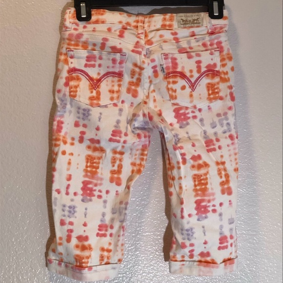 Old Navy Girls LEVIS Girls Printed Capri - Picture 3 of 6